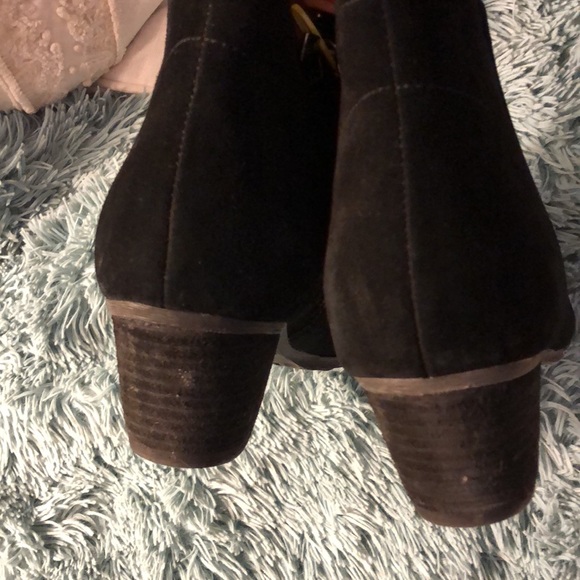 Blondo women’s black waterproof impermeable ankle boots in suede size 10 Med EUC - Picture 3 of 9